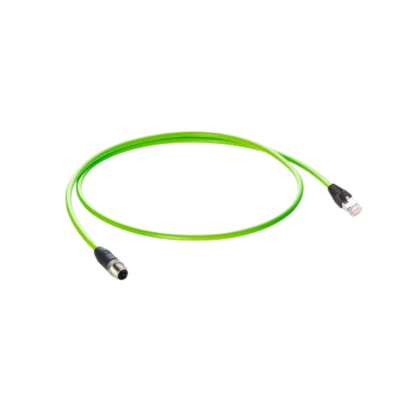 M12 naar RJ45 industriële patchkabel